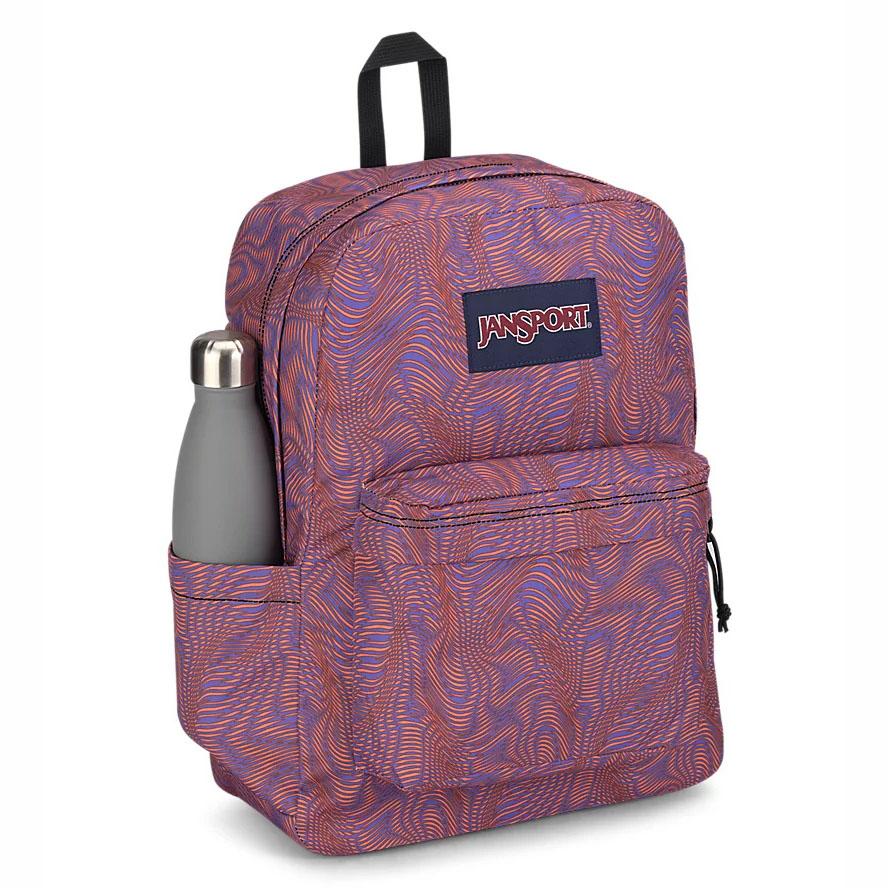 Sac à Dos Ordinateur JanSport SuperBreak? Plus Violette Orange | XCA-07313896